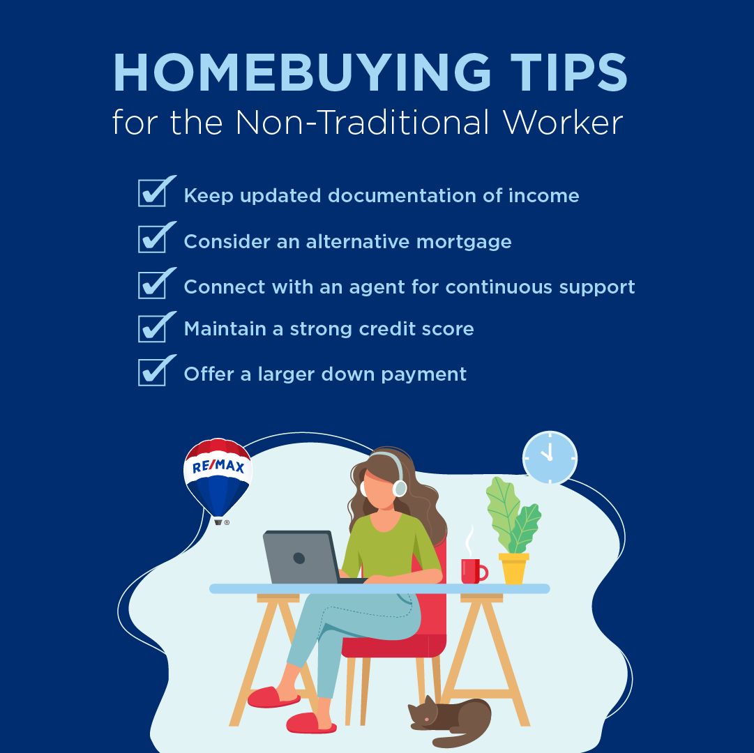 Home Buying Tips For The Non-Traditional Worker