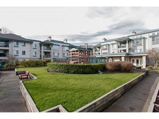 Photo 2: 337 19528 FRASER Highway in Surrey: Cloverdale BC Condo for sale in "The Fairmont" (Cloverdale)  : MLS®# R2153433