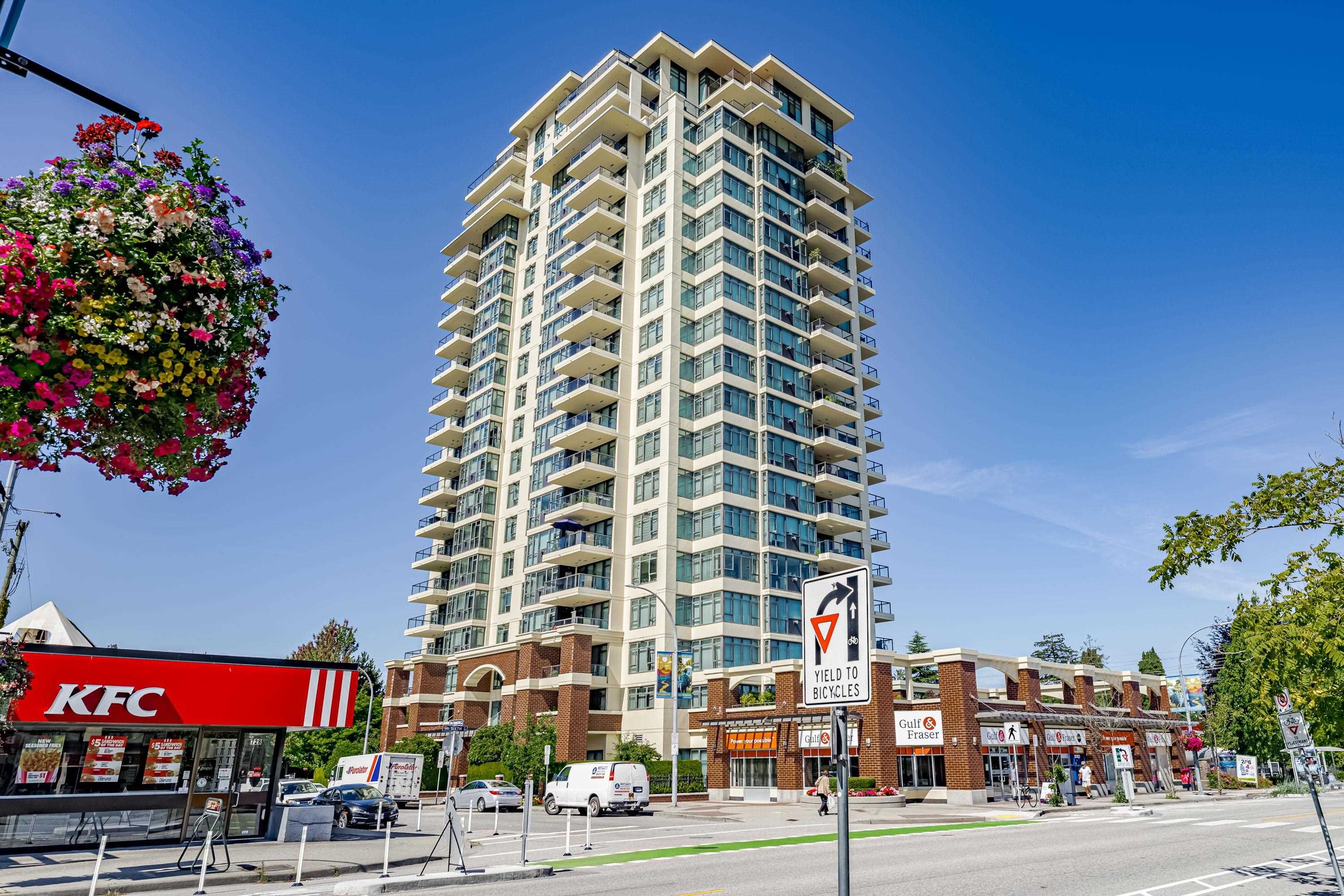 Main Photo: 1503 615 HAMILTON STREET in New Westminster: Uptown NW Condo for sale : MLS®# R2800315
