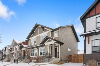 Photo 2: 849 Mahogany Boulevard SE in Calgary: Mahogany Semi Detached (Half Duplex) for sale : MLS®# A2106582