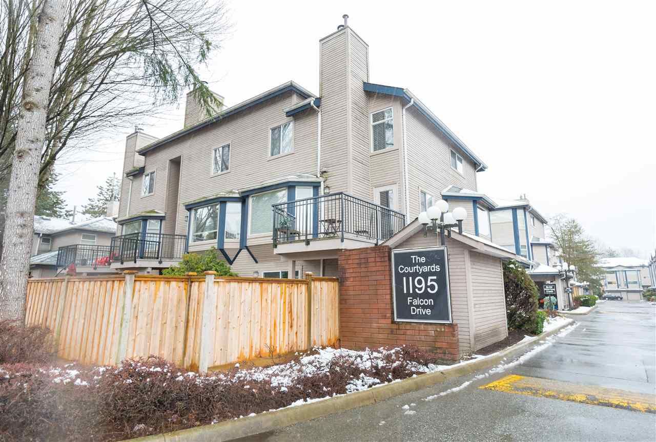 Main Photo: 9 1195 FALCON Drive in Coquitlam: Eagle Ridge CQ Townhouse for sale in "THE COURTYARDS" : MLS®# R2144361