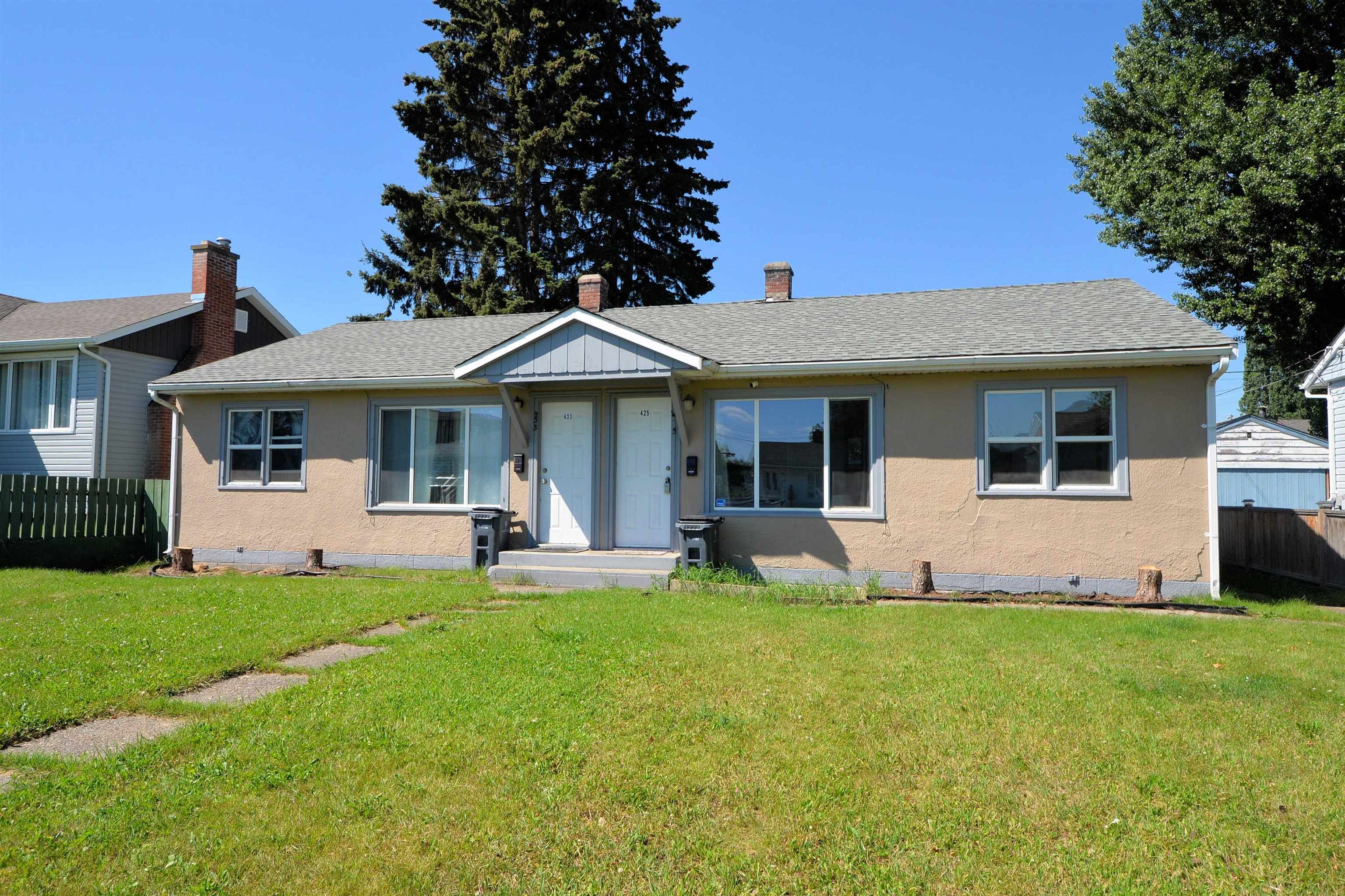 Main Photo: 425-433 WAINWRIGHT Street in Prince George: Crescents Duplex for sale (PG City Central)  : MLS®# R2713081