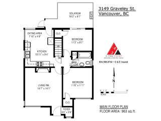 Photo 17: 3149 GRAVELEY Street in Vancouver: Renfrew VE House for sale (Vancouver East)  : MLS®# V1059398