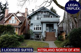 Photo 1: 3663 W 2ND Avenue in Vancouver: Kitsilano House for sale (Vancouver West)  : MLS®# R2253139