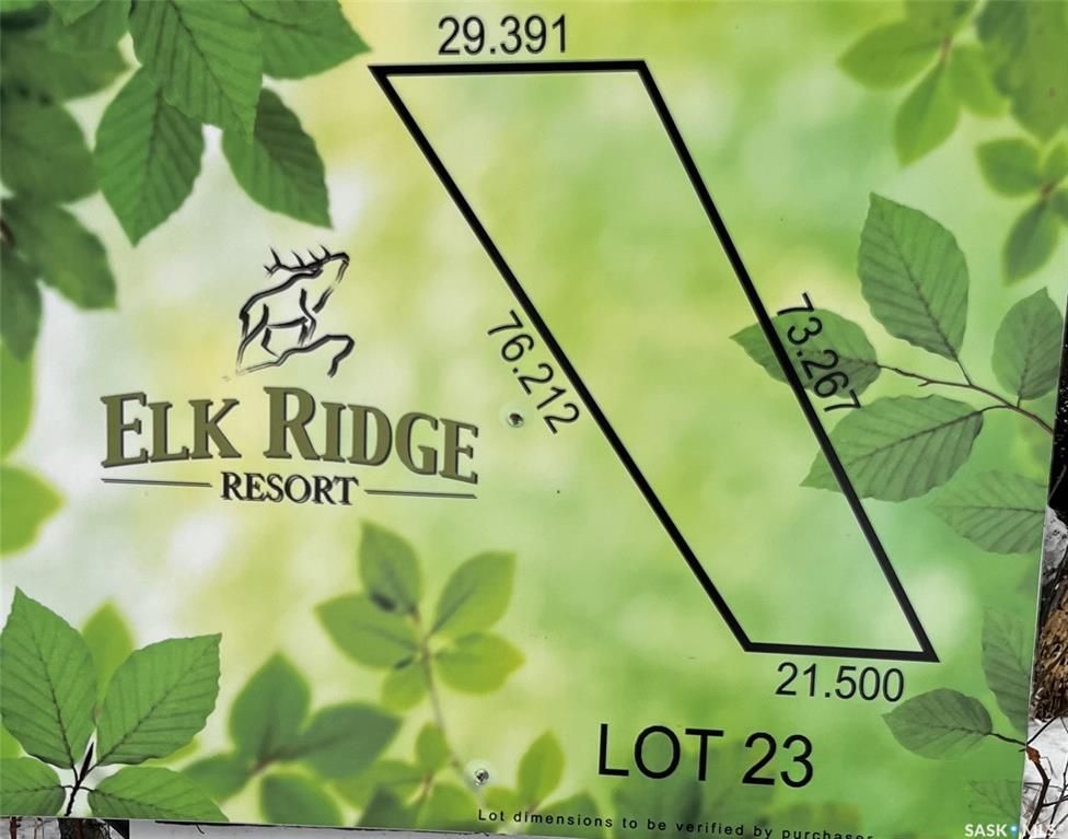 Main Photo: 23 Rural Address in Elk Ridge: Lot/Land for sale : MLS®# SK958442