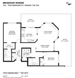 Photo 20: 103 7554 BRISKHAM Street in Mission: Mission BC Condo for sale in "Briskham Manor" : MLS®# R2430128