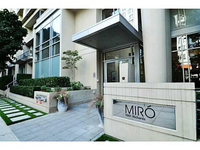 Main Photo: 801 1001 RICHARDS Street in Vancouver: Downtown VW Condo for sale in "MIRO" (Vancouver West)  : MLS®# V1098353