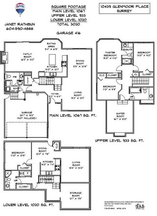 Photo 20: 10439 GLENMOOR Place in Surrey: Fraser Heights House for sale in "Fraser Glen" (North Surrey)  : MLS®# R2065099