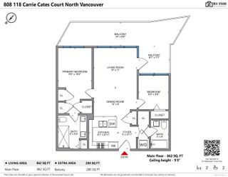 Photo 33: 808 118 CARRIE CATES Court in North Vancouver: Lower Lonsdale Condo for sale : MLS®# R2838437