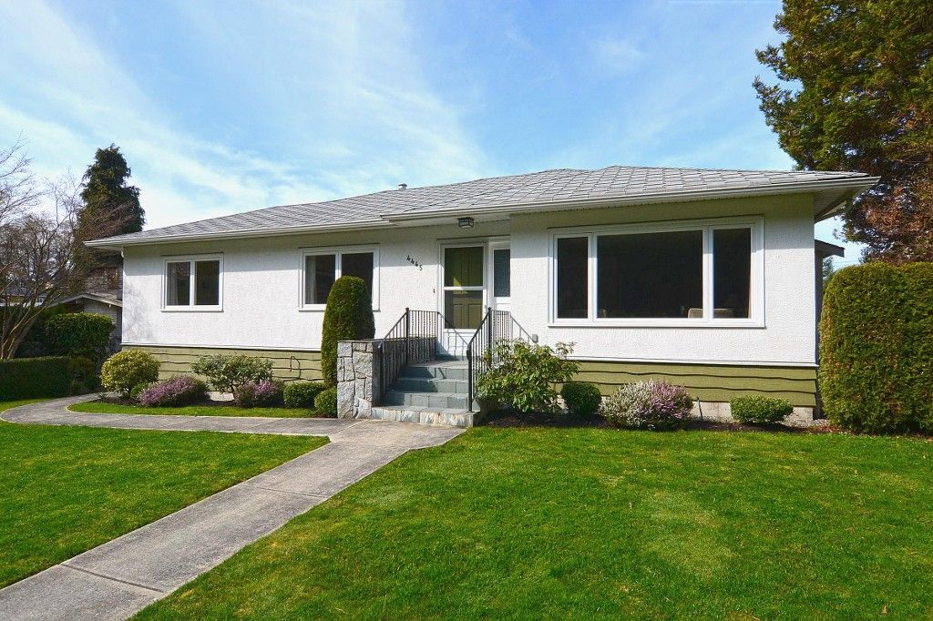 Main Photo: 4445 WALLACE Street in Vancouver: Dunbar House for sale (Vancouver West)  : MLS®# V1055344