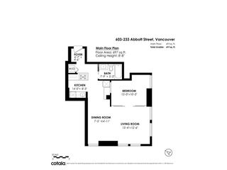 Photo 27: 603 233 ABBOTT Street in Vancouver: Downtown VW Condo for sale in "Abbott Place" (Vancouver West)  : MLS®# R2867474