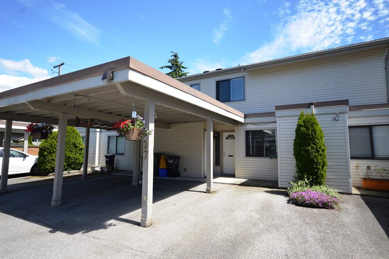 Main Photo: 27 4700 FRANCIS Road in Richmond: Boyd Park Townhouse for sale in "PARKSVILLE ESTATES" : MLS®# R2178511