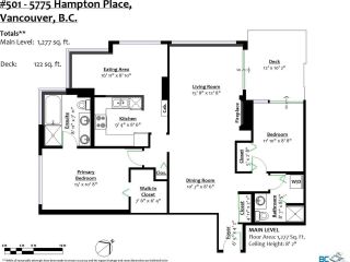 Photo 2: 501 5775 HAMPTON Place in Vancouver: University VW Condo for sale in "THE CHATHAM" (Vancouver West)  : MLS®# R2628907