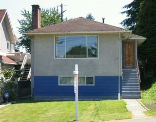 Photo 1: 314 HOLMES ST in New Westminster: The Heights NW House for sale in "The Heights" : MLS®# V598958