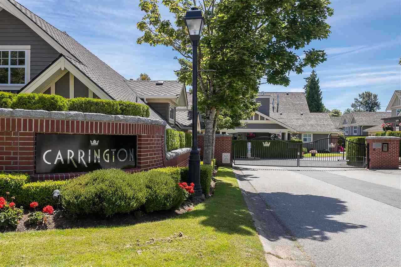 Main Photo: 122 15500 ROSEMARY HEIGHTS Crescent in Surrey: Morgan Creek Townhouse for sale in "THE CARRINGTON" (South Surrey White Rock)  : MLS®# R2493967