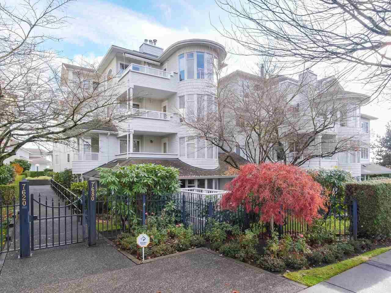 Main Photo: 108 7680 COLUMBIA STREET in Vancouver: Marpole Condo for sale (Vancouver West)  : MLS®# R2419181