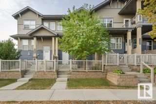 Photo 1: 4007 ORCHARDS Drive in Edmonton: Zone 53 Townhouse for sale : MLS®# E4313415