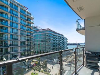 Main Photo: 602 162 VICTORY SHIP Way in North Vancouver: Lower Lonsdale Condo for sale in "Atrium West at the Pier" : MLS®# R2883096