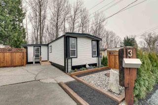 Photo 1: 3 32380 LOUGHEED Highway in Mission: Mission BC Manufactured Home for sale in "The Grove Mobile Home Park" : MLS®# R2558869