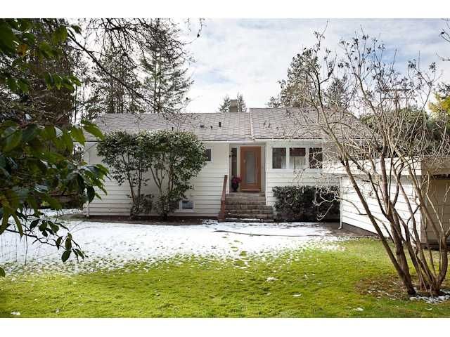 Main Photo: 5090 Keith Road in West Vancouver: Caulfeild House for sale : MLS®# v873137