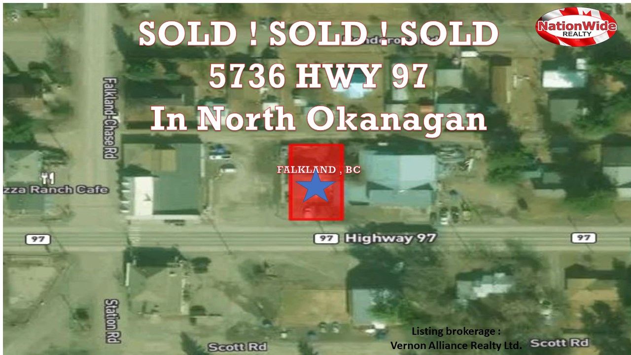 Main Photo: 5336 Hwy 97 in North Okanagan: Samon vly Land Commercial for sale : MLS®# 10191028