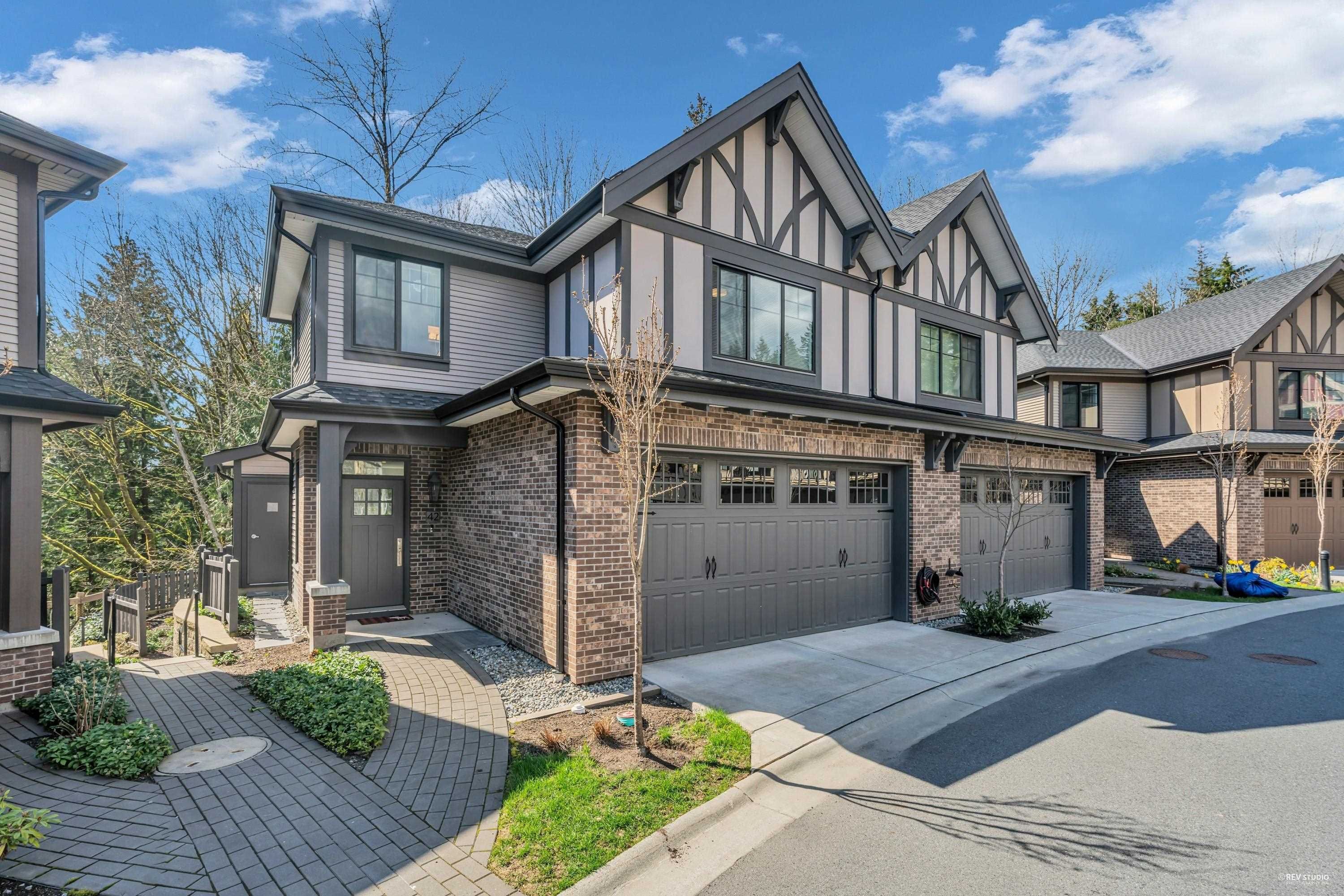 Main Photo: 42 3306 PRINCETON Avenue in Coquitlam: Burke Mountain Townhouse for sale in "HADLEIGH ON THE PARK" : MLS®# R2787309