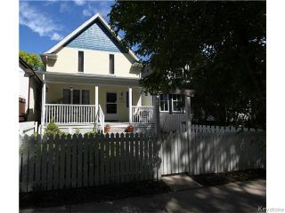 Photo 1: 647 Ashburn Street in Winnipeg: West End / Wolseley Residential for sale (West Winnipeg)  : MLS®# 1615292