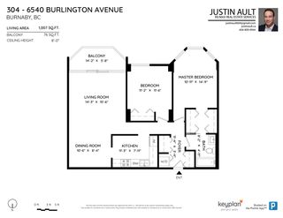Photo 18: 304 6540 BURLINGTON Avenue in Burnaby: Metrotown Condo for sale in "BURLINGTON SQUARE" (Burnaby South)  : MLS®# R2575968