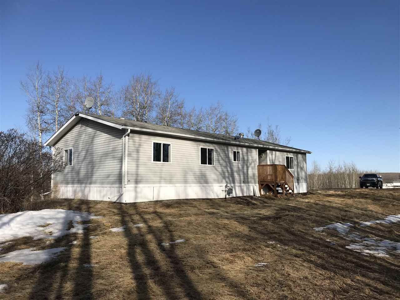Main Photo: 5438 CECIL LAKE Road in Fort St. John: Fort St. John - Rural E 100th Manufactured Home for sale (Fort St. John (Zone 60))  : MLS®# R2353152