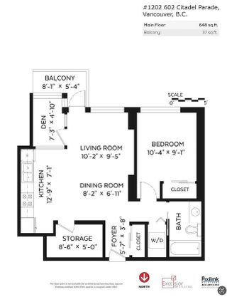 Photo 21: 1202 602 CITADEL Parade in Vancouver: Downtown VW Condo for sale in "SPECTRUM" (Vancouver West)  : MLS®# R2885275