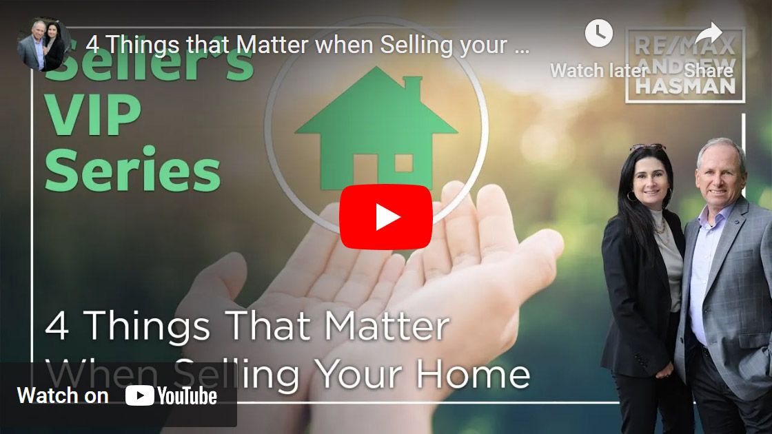 4 Things that Matter when Selling your Home