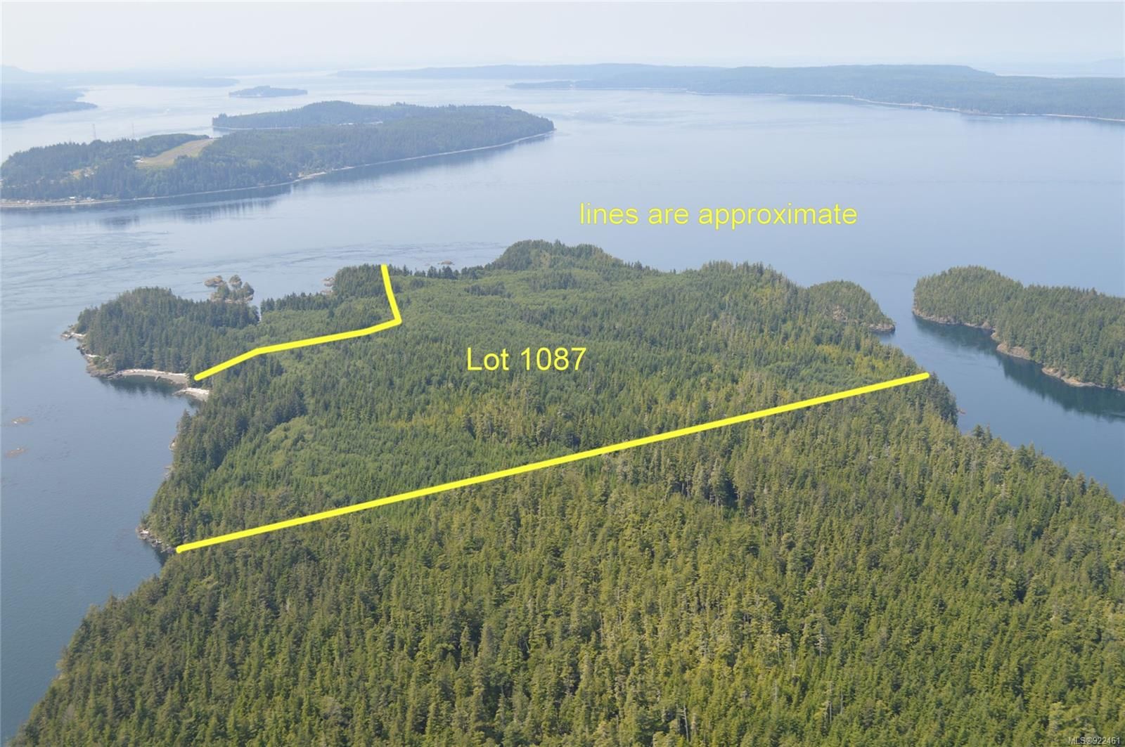 Main Photo: Lot 1087 Pearse Island in See Remarks: Isl Small Islands (North Island Area) Land for sale (Islands)  : MLS®# 922461