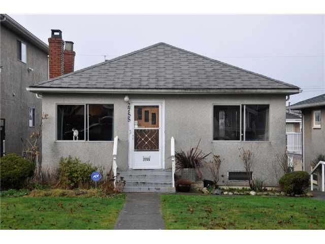 Main Photo: 2755 E 4th Avenue in Vancouver: Renfrew VE House for sale (Vancouver East)  : MLS®# V932982