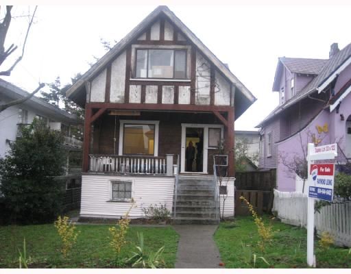Main Photo: 2147 FRANKLIN Street in Vancouver: Hastings 1/2 Duplex for sale (Vancouver East)  : MLS®# V679729
