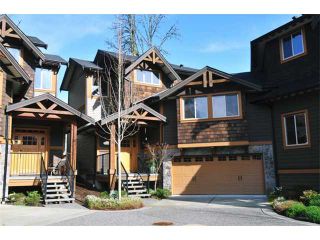 Photo 1: 31 24185 106B Avenue in Maple Ridge: Albion Townhouse for sale in "TRAILS EDGE" : MLS®# V1055374