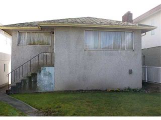Photo 1: 4864 INVERNESS Street in Vancouver: Knight House for sale in "Knight" (Vancouver East)  : MLS®# V1053162