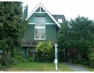 Photo 1: 3163 W 2ND AV in Vancouver: Kitsilano 1/2 Duplex for sale (Vancouver West)  : MLS®# V552546