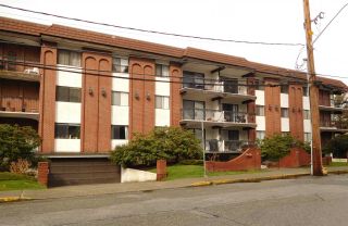 Photo 1: 108 625 HAMILTON Street in New Westminster: Uptown NW Condo for sale in "CASA DEL SOL" : MLS®# R2247881