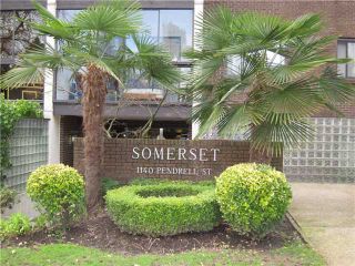 Photo 2: 403 1140 PENDRELL Street in Vancouver: West End VW Condo for sale in "SOMERSET" (Vancouver West)  : MLS®# V931325