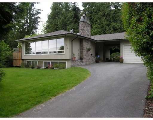 Main Photo: 574 W ST JAMES Road in North_Vancouver: Delbrook House for sale (North Vancouver)  : MLS®# V753119