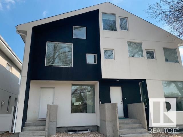 Main Photo: 9845 79 Avenue in Edmonton: Zone 17 House Half Duplex for sale : MLS®# E4341111