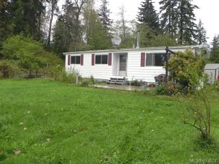 Photo 1: 2278 Endall Rd in BLACK CREEK: CV Merville Black Creek Manufactured Home for sale (Comox Valley)  : MLS®# 653671