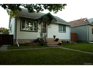 Photo 1: 430 Edgewood Street in WINNIPEG: St Boniface Residential for sale (South East Winnipeg)  : MLS®# 1318062