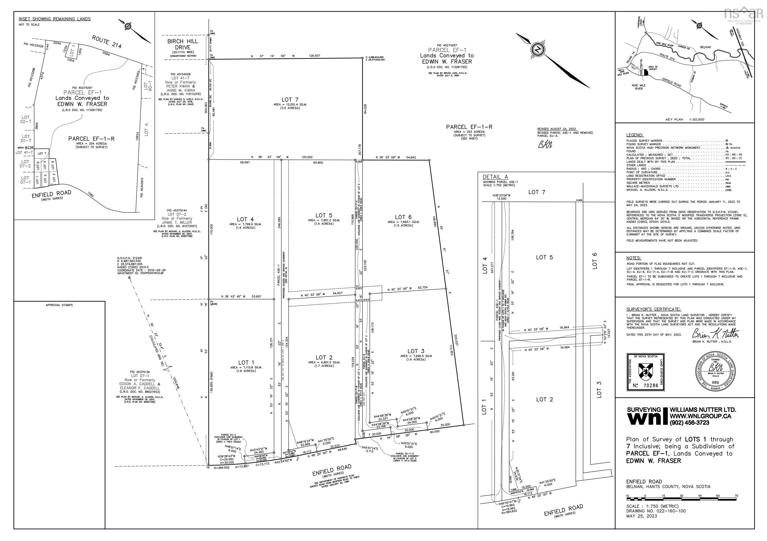 Main Photo: Lot 2 Enfield Road in Nine Mile River: 105-East Hants/Colchester West Vacant Land for sale (Halifax-Dartmouth)  : MLS®# 202320184