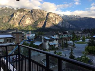 Photo 1: 416 1211 VILLAGE GREEN Way in Squamish: Downtown SQ Condo for sale in "Rockcliff" : MLS®# R2359157