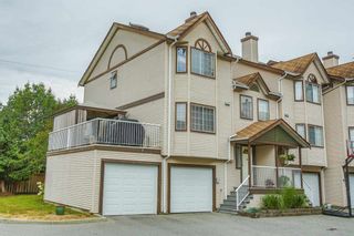 Photo 1: 28 2352 PITT RIVER Road in Port Coquitlam: Mary Hill Townhouse for sale in "SHAUGHNESSY ESTATES" : MLS®# R2098696