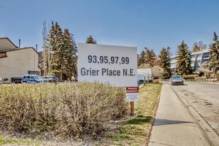 Photo 1: 1 99 Grier Place NE in Calgary: Greenview Row/Townhouse for sale : MLS®# A2044855