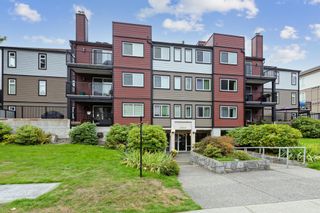 Photo 1: 102 2344 ATKINS Avenue in Port Coquitlam: Central Pt Coquitlam Condo for sale in "RIVER'S EDGE" : MLS®# R2616683