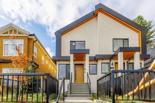 Photo 1: 3338 CHURCH Street in Vancouver: Collingwood VE 1/2 Duplex for sale (Vancouver East)  : MLS®# R2751514