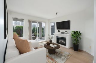 Photo 1: 103 4768 BRENTWOOD Drive in Burnaby: Brentwood Park Condo for sale in "The Harris" (Burnaby North)  : MLS®# R2812865